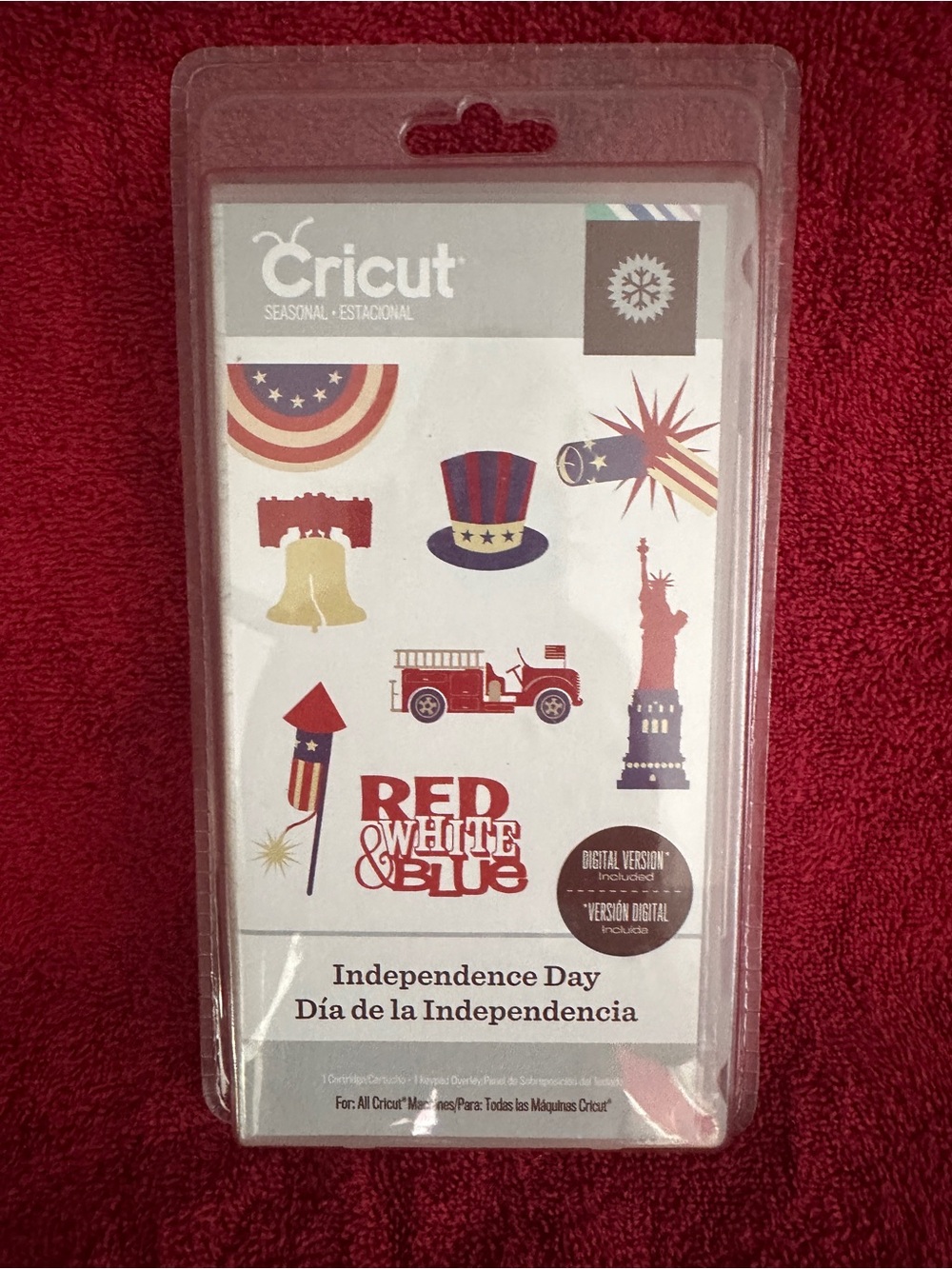 Cricut Independence Day Cut Set - Red, White, Blue